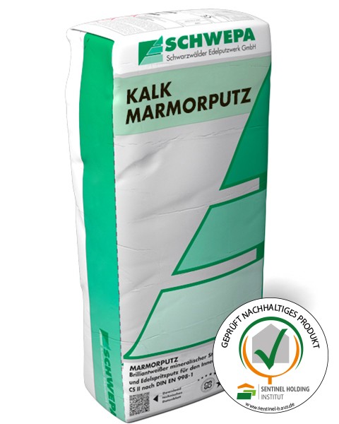 Kalk Marmorputz filzbar Sentinel Holding Institut Nachhaltiges Produkt